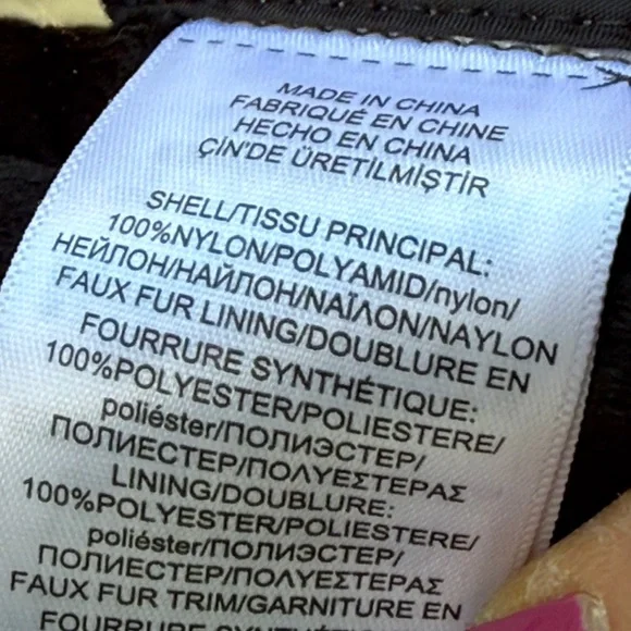 Lauren Ralph Lauren Olive/Black Diamond Quilted Coat with Hood Size Small - Picture 13 of 14